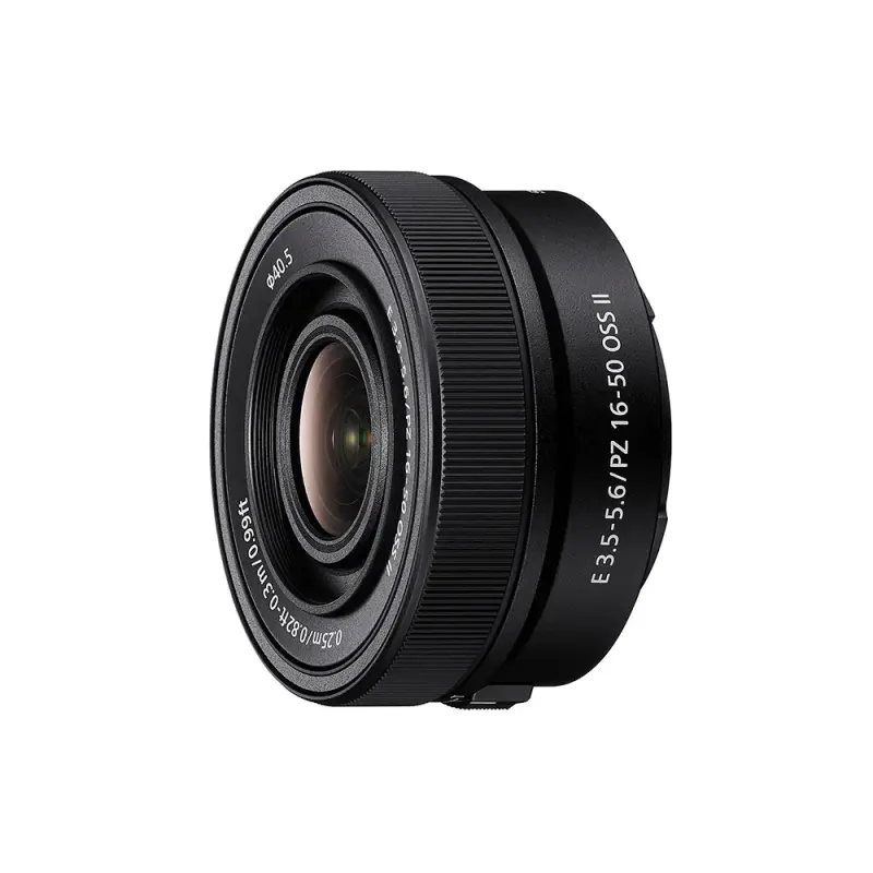 CÁMARA DIGITAL SONY ZVE10K PARA VLOGS + LENTE E PZ 16-50MM F3.5-5.6 OSS II ZVE10KBQE38